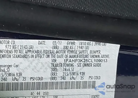 2012 Ford Focus Se from USA, damaged, VIN 1FAHP3K25CL109013
